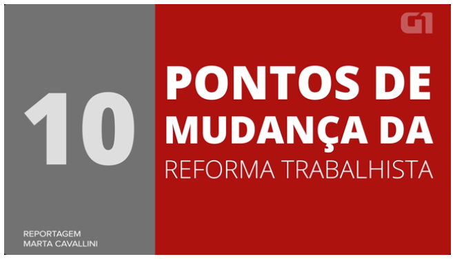 Reforma trabalhista é aprovada no Senado; confira o que muda na lei