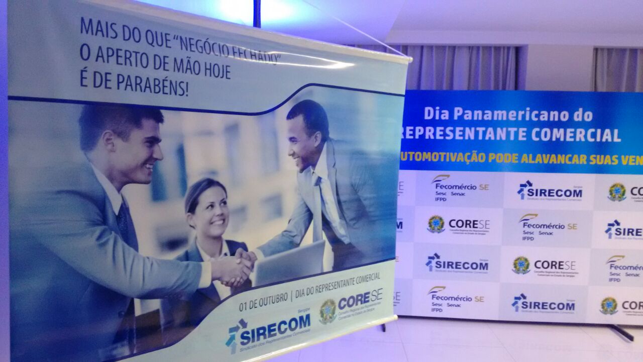 Palestra sobre automotivação marca o Dia Panamericano do Representante Comercial em Sergipe