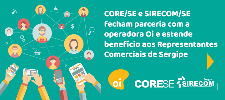 Core e Sirecom Sergipe firmam parceria com operadora de telefonia