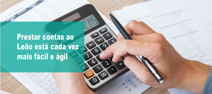 Prestar contas ao Leão está cada vez mais fácil e ágil